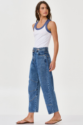 Calça Jeans Balloon Alta Celina