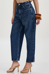 Calça Jeans Balloon Emma Poá