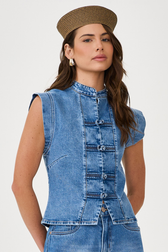 Blusa Jeans Ayumi
