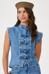 Blusa Jeans Ayumi