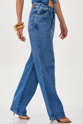 Calça Wide Leg Jeans Thassia Dante