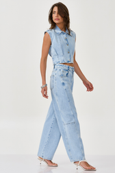 Calça Jeans Barrel Lue