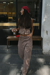 Calça Balloon Carpenter Acácia Cappuccino