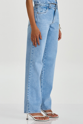 Calça Jeans Reta Baixa Britney