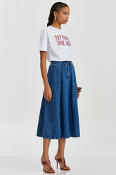 Saia Jeans Longa Damaris