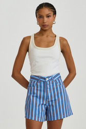 Short Cindy Listras Blue