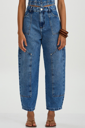 Calça Jeans Balloon Carpenter Acácia