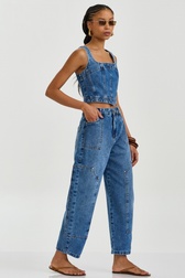 Calça Jeans Balloon Carpenter Acácia