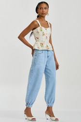 Calça Jeans Balloon Anora