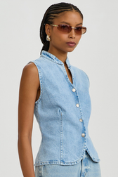 Blusa Jeans Ariela
