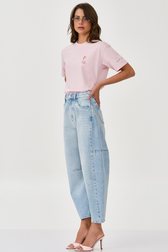 Calça Jeans Balloon Any Roussel