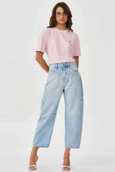 Calça Jeans Balloon Any Roussel