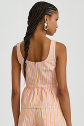 Blusa Bliss Listras Blush