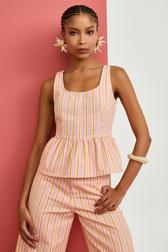 Blusa Bliss Listras Blush