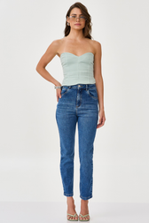 Calça Jeans Mom Flora Dixon