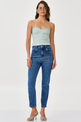 Calça Jeans Mom Flora Dixon