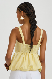 Blusa Laura Listras Vanilla
