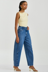 Calça Jeans Barrel Liza