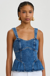 Blusa Jeans Fiora