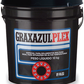 Graxa para rolamentos - Graxa azul PLEX -  FAG - Balde de 10kg