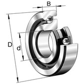 30TAC62 30TAB62  BSB3062-SU -Rolamento de precisão para fusos de esfera  - medias INA-FAG-SCHAEFFLER - distribuidor FAG-INA - Spindle bearings FAG-Super precision bearings - Spindellager