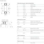HC6210-ZZ-L038-C3 - Rolamento rígido de esferas de uma carreira com esferas de cerâmica