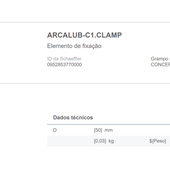 ARCALUB-C1.CLAMP -  Lubrificador automático Arcalub Concept 1