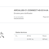 ARCALUB-C1.CONNECT 45-G1/4-1A - Lubrificador automático Arcalub Concept 1