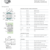 ZARN2572L-TV-A - Rolamento axial de rolos cilíndricos e esferas