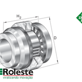 ZARN2052-L-TV-A - Rolamento axial de rolos cilíndricos e esferas