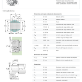 ZARN3062-L-TV-A - Rolamento axial de rolos cilíndricos e esferas