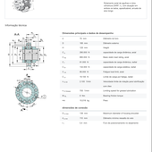 ZARF 75185-L-TV-A - Rolamento axial de rolos cilíndricos e esferas