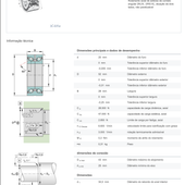 ZKLN2052-2RS-XL - Rolamento axial de esferas de contato angular