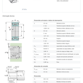 ZKLN3062-2RS-XL - Rolamento axial de esferas de contato angular