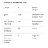 NU-208-E-XL-TVP2- Rolamento de rolos cilíndricos -Medias INA-FAG-SCHAEFFLER - Distribuidor FAG-INA