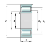 SL192326-TB-XL-BR - Rolamento de rolos cilíndricos