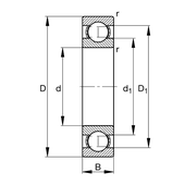 6220 J20AB C3 - Rolamento fixo de esferas com revestimento de cerâmica - medias INA-FAG-SCHAEFFLER - Distribuidor FAG-INA-corrente elétrica-superfície revestida-revestimento cerâmico