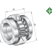 ZARN4090-TV-A - Rolamento axial de rolos cilíndricos e esferas  