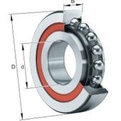 BSB2562-2Z-SU-XL- Rolamento de precisão para fusos de esferas