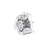 ZKLF2575-2RS-XL - Rolamento axial de esferas de contato angular -fusos - medias INA-FAG-SCHAEFFLER - distribuidor FAG-INA -ball screw bearings INA - Super precision bearings - medias INA-spindellager