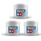 Kit com 3 latas de graxa azul  para rolamentos 500gr -FAG