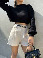 Cropped Tricot Aspen