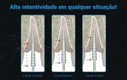 Splendor Sistema de Pino Único 5 Pinos + 5 Luvas + 1 Broca - Angelus