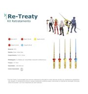 Lima Retratamento Retreaty Perfect c/5 25mm - Sortida (25.07-21mm/20.05/25.04/25.05/30.05)