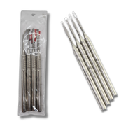 Micro Espelho c/ Cabo Ice Kit c/4 (Ø3mm/Ø5mm/3x10mm/3x6)