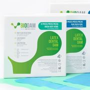 Lençol de Borracha 13x13 Biodam c/ 26 Azul Médio