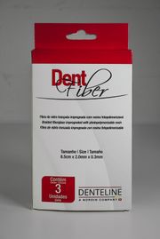 DentFiber Fibra de vidro trançada c/ 3 un 8,5cm  Denteline