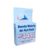 Banda Matriz Aço Inox Fava - 05x5x500mm - Azul