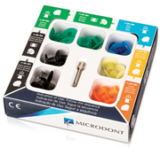 Kit Polidont Introdutório 28 Peças + Mandril  Microdont