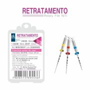 Lima Rotatória Retratamento c/3 (30.09/25.08/20.07) Não Estéril Mk Life